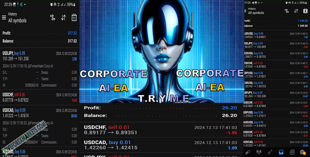 CORPORATE AI - FOREX ROBOT